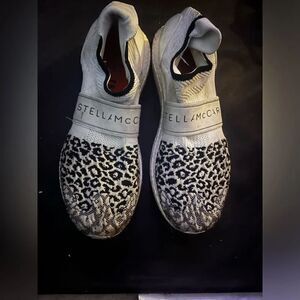 Adidas Stella McCartney shoes Ultraboost X 3D Knit Leopard animal strap sneakers